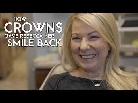 I feel younger and brighter with my porcelain crowns - Rebecca's Testimonial